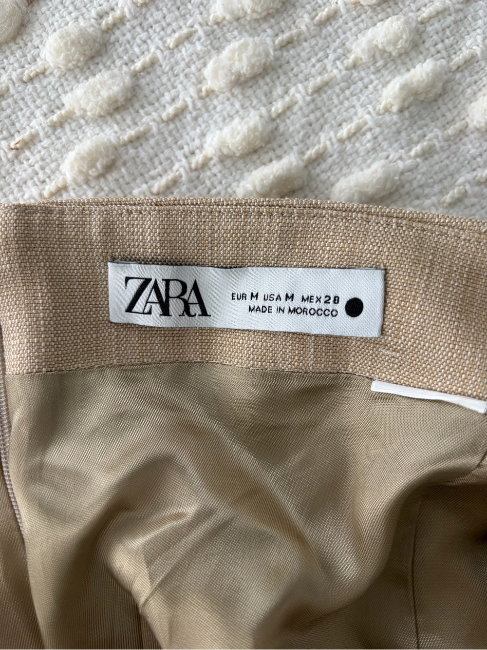 Vintage Zara super mini skirt going-out - Picture 3 of 3